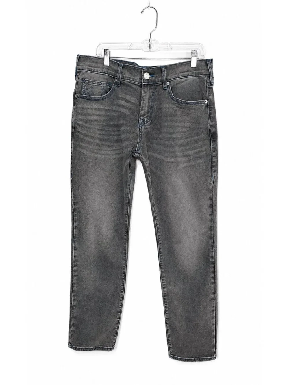 True Religion Men’s Geno Relaxed Slim Grey Phantom Jeans Size 32 NWT